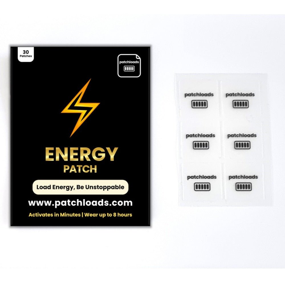 Energy Patch - A vitamin patch delivering consistent energy throughout the day